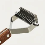 FikaFur OPEN KNOT – Beechwood Dematting Comb (Single-Sided) - Image 4